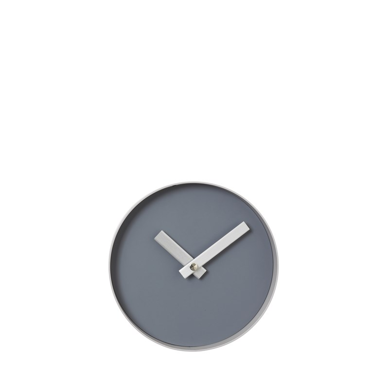 Nástenné hodiny RIM malé šedé , P 20cm V. 4cm, Blomus