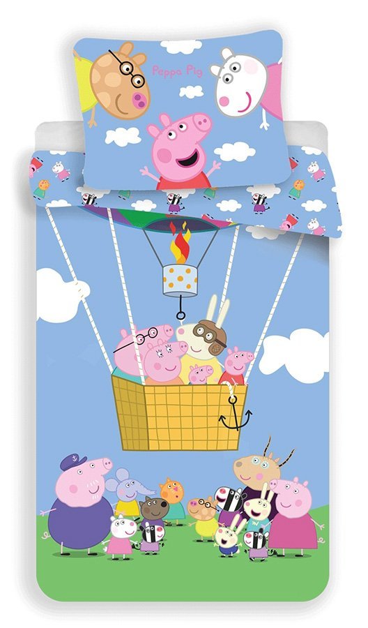 Detské posteľné obliečky Peppa Pig 001