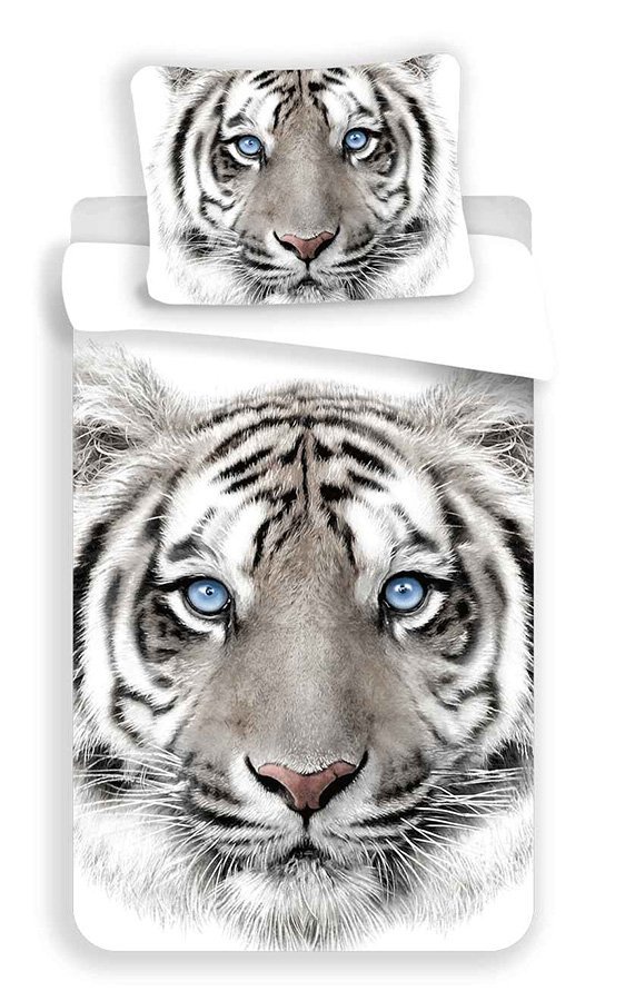 Posteľné obliečky foto White Tiger