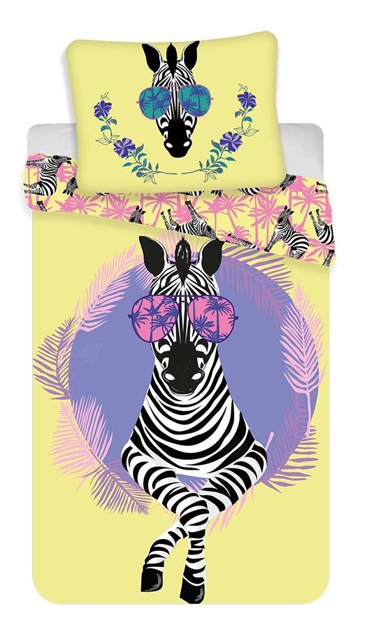 Posteľné obliečky foto Zebra