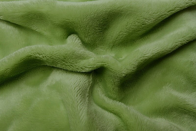 Posteľné prestieradlo Mikroflanel zelená kiwi