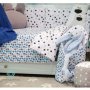 5-dielne posteľné obliečky Belisima Mačiatka 100/135 modré