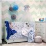 5-dielne posteľné obliečky Belisima Mačiatka 100/135 modré