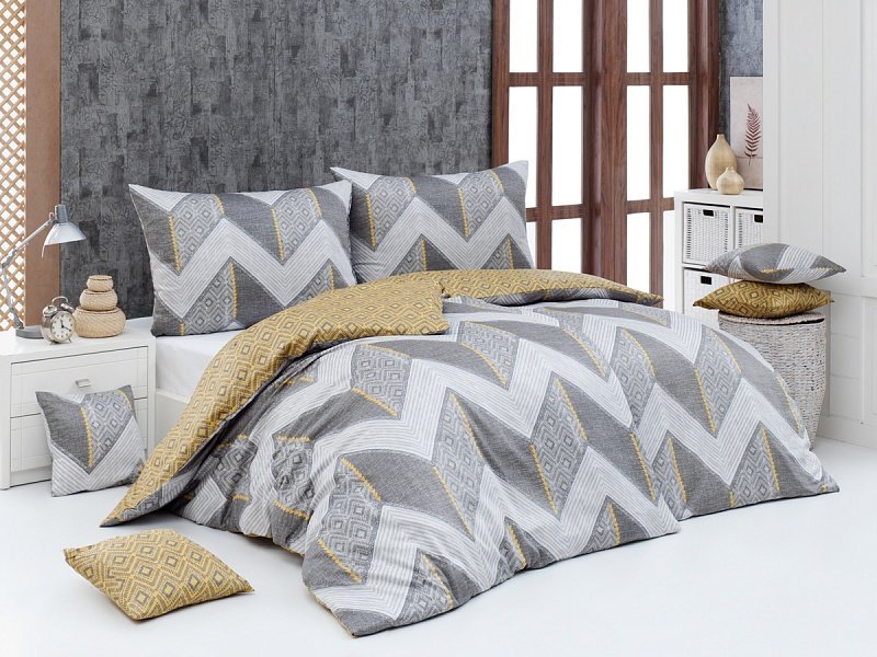 Krepové posteľné obliečky Tauro