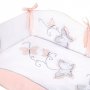 5-dielne posteľné obliečky Belisima Butterfly 90/120 ružové