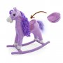 Hojdací koník s melódiou Milly Mally Princess violet