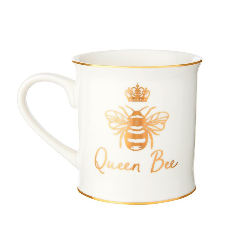 Hrnček Queen Bee , 9,5xV.12,5 cm - 400 ml , Sass & Belle