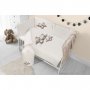 5-dielne posteľné obliečky Belisima Lazy Bear 100/135 beige