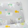 2-dielne posteľné obliečky New Baby 100/135 cm lama sivé