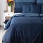 Bavlnené posteľné obliečky Lewis blue Matějovský