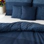 Bavlnené posteľné obliečky Lewis blue Matějovský