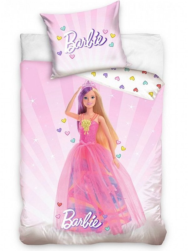 Detské obliečky Barbie Ružový svet