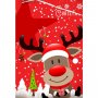 Detské Vianočné návliečky Sobík Rudolf