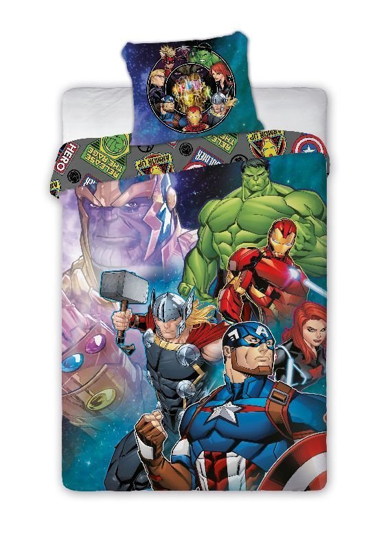 Detské posteľné obliečky Avengers Hero