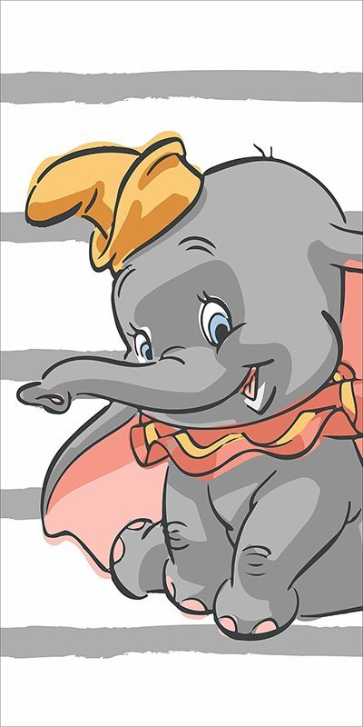 Detská osuška Dumbo stripe
