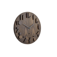 Nástenné hodiny SHADOW 41,3 cm orechová, Umbra