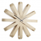 Nástenné hodiny RIBBON WOOD drevené 51,4cm, Umbra