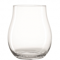 Svietnik Giardino P.27 cm V: 32 cm zo skla v čírej farbe, Leonardo