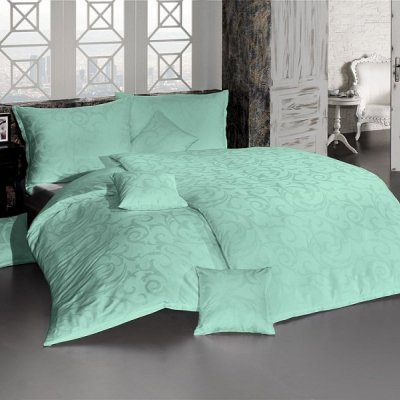 DAMAŠKOVÉ obliečky LOLITA svetlo zelená