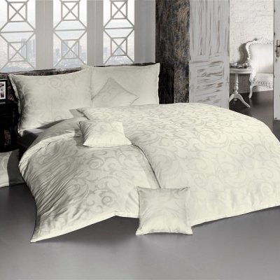 DAMAŠKOVÉ návliečky LOLITA svetlo béžová