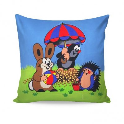 Návliečka na vankúš KRTKO S RÝĽOM