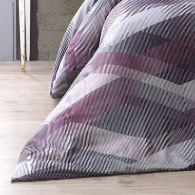 Saténové obliečky HELIX FIALOVÁ issimo Home