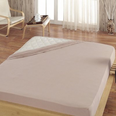 PRESTIERADLO JERSEY S ELASTANOM SVETLO HNEDÁ