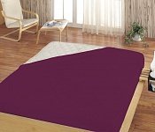 POSTEĽNÁ PLACHTA JERSEY FIALOVÁ