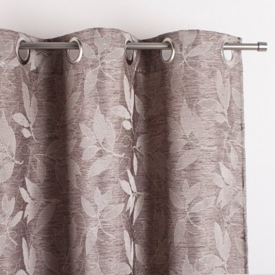 Dekoračný záves GAIA HNEDÁ