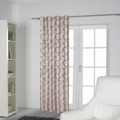 Dekoračný záves GAIA HNEDÁ