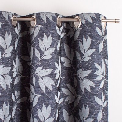 Dekoračný záves GAIA MODRÁ