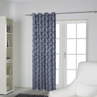 Dekoračný záves GAIA MODRÁ