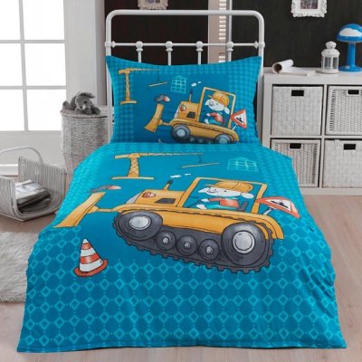 Detské obliečky Psíkovia na stavbe Matějovský