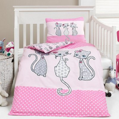 Návliečky do postieľky Micinky