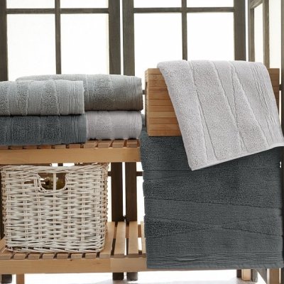 Osuška do kúpeľne Rey šedá Matějovský