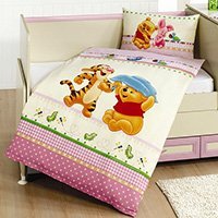 Návliečky do postieľky Prasiatko ružové Disney