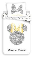 Detské posteľné obliečky Minnie gold