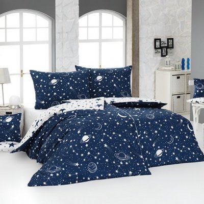 Bavlnené posteľné obliečky Planéty Matějovský