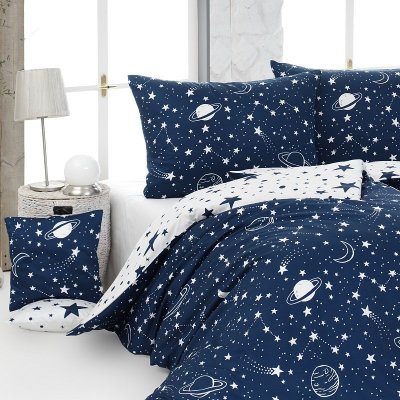 Bavlnené posteľné obliečky Planéty Matějovský