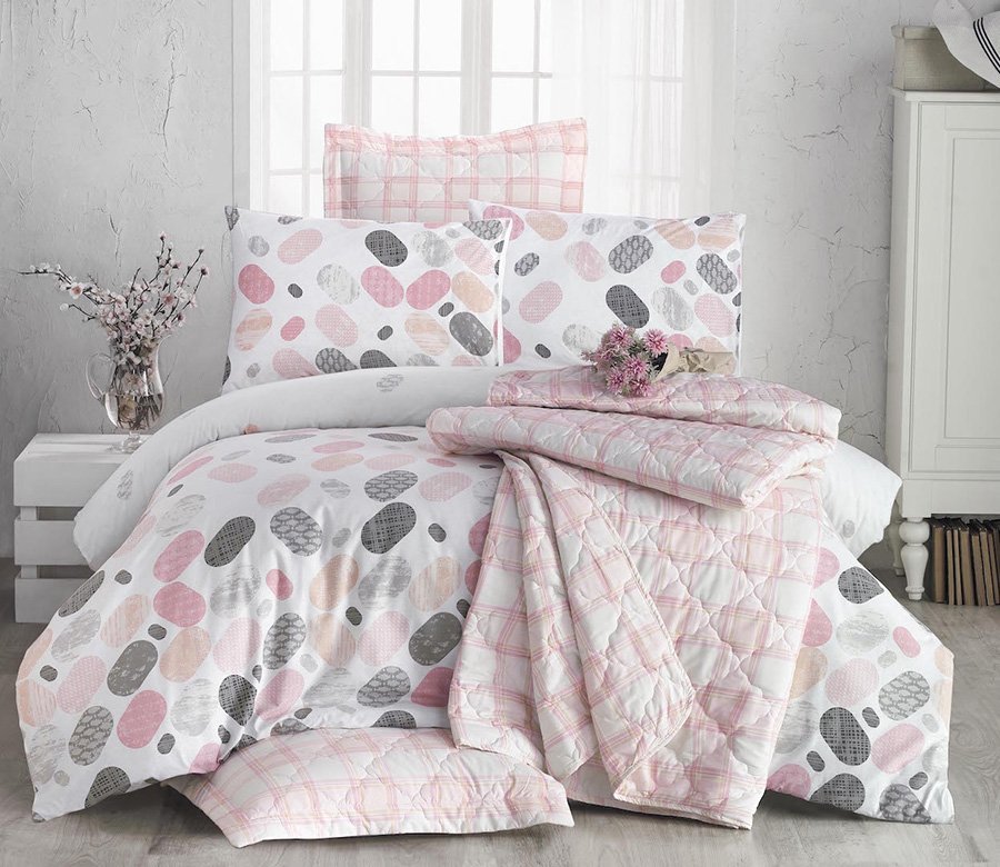 Bavlnené posteľné obliečky Lovable pink