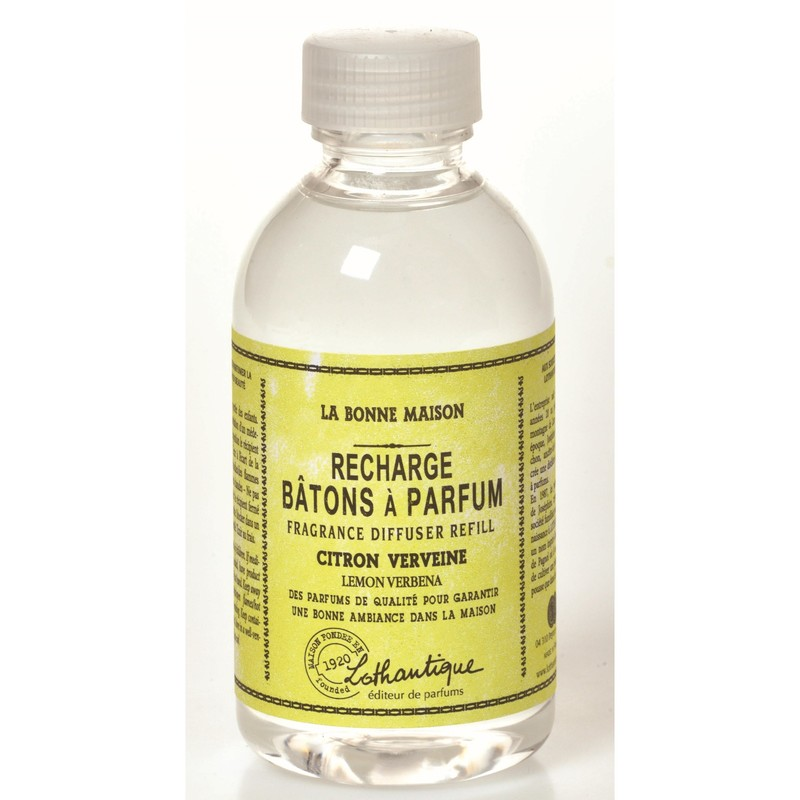 Náhradná náplň do difuzéru 200 ml Lemon verbena, Lothantique