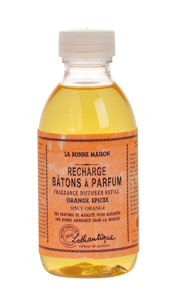 Náhradná náplň do difuzéru 200ml Spicy orange, Lothantique