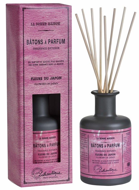 Vonný difuzér s drievkami 200 ml Flowers of Japan, Lothantique