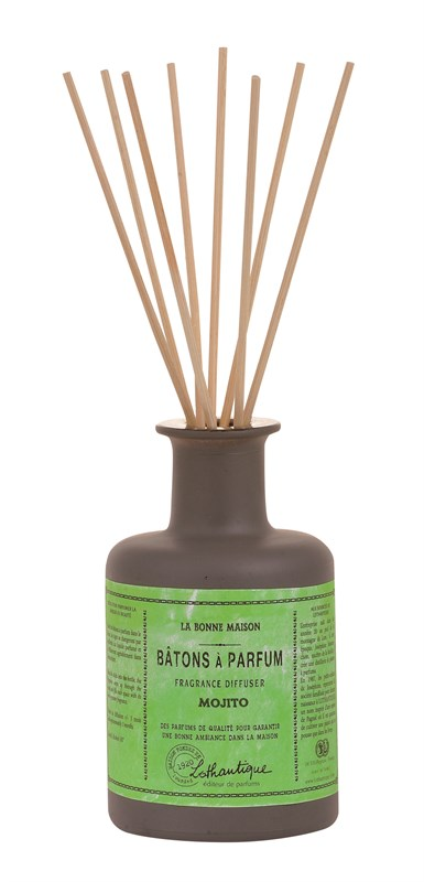 Vonný difuzér s drievkami 200 ml Mojito, Lothantique