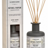 Vonný difuzér s drievkami 200 ml White musk, Lothantique