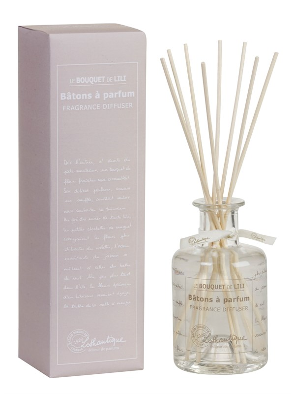 Vonný difuzér s drievkami200 ml LILIE, Lothantique