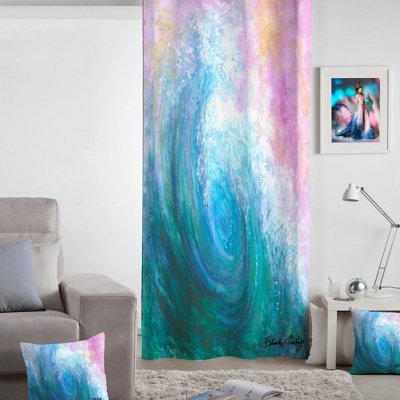 Dekoračný záves Ocean Blanka Matragi