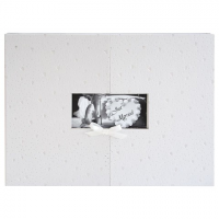 Fotoalbum 42x30 perlmutt Fenster Herzche, Artebene