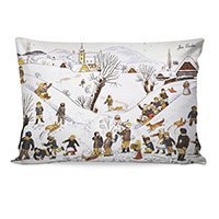 Návlek Detské hry v zime