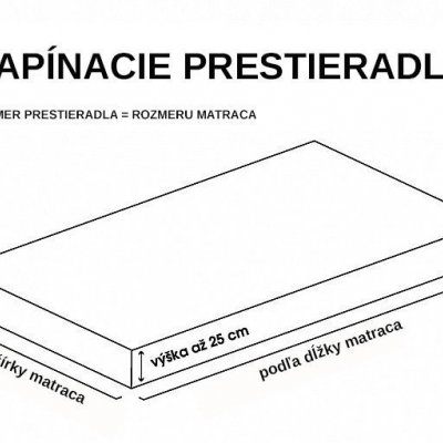Posteľná plachta frote Vanilkovo žltá